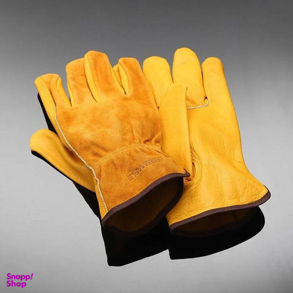 دستکش چرمی کار در طبيعت تابستانه فایرمپل مدل Gingko Summer