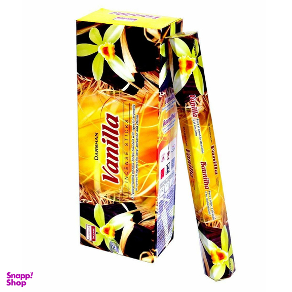 عود دارشان رایحه وانیل کد Vanilla-01 بسته 20 عددی