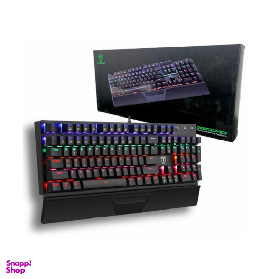 کیبورد مکانیکال گیمینگ تی دگر Destroyer T-TGK305 Blue Switch