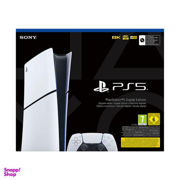 کنسول بازی سونی مدل PlayStation 5 Slim Digital Edition حافظه 1 ترابایت ریجن اروپا