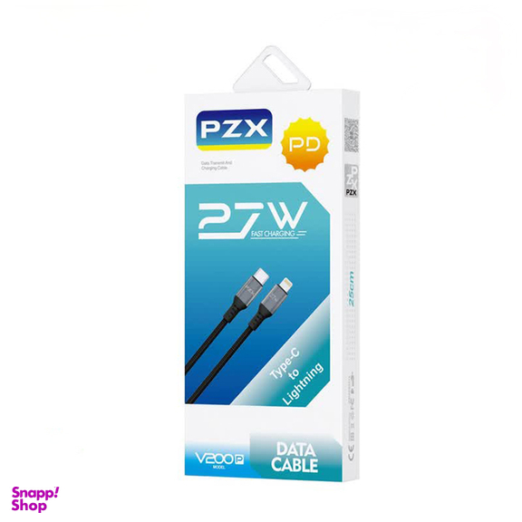 کابل تبدیل Type-C به Lightning پی زد ایکس مدل V200P