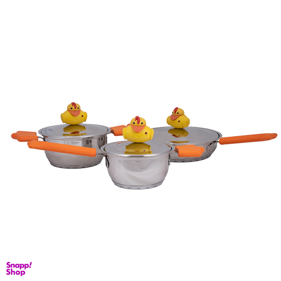 سرویس پخت و پز 6 پارچه مدل اردک کلانتر کد 975