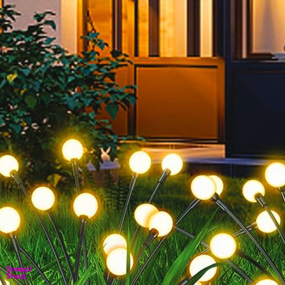 چراغ پارکی خورشیدی مدل شب تاب SP مجموعه 2 عددی