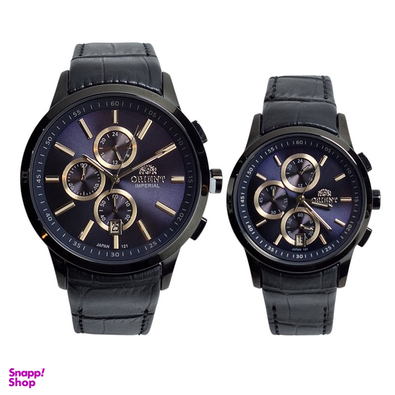 ست ساعت مچی عقربه ای زنانه و مردانه اورینت مدل O-S121G-O-SH121L