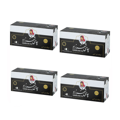 چای کیسه ای شهرزاد ارل گری بسته 4 عددی
