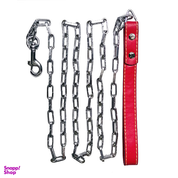 بند قلاده زنجیری سگ کد JS-02 طول 120 سانتی متر