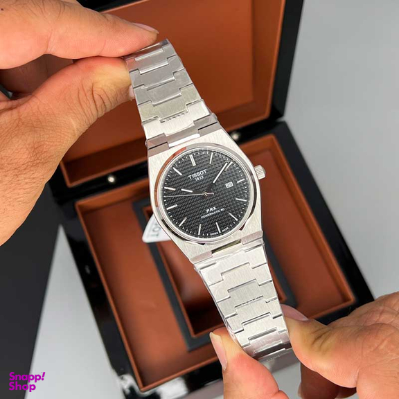 ساعت مچی عقربه ای مردانه طرح تیسوت مدل PRX کد 1285