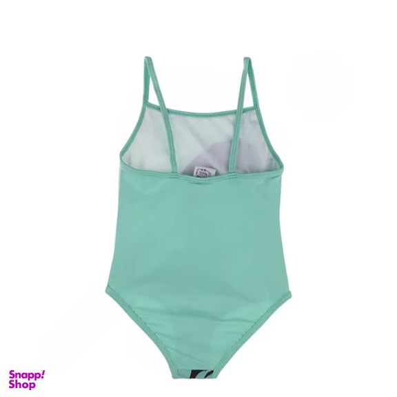 مایو شنا بچه گانه دخترانه یک تکه مدل KIABI 02 MGH رنگ مشکی سبز