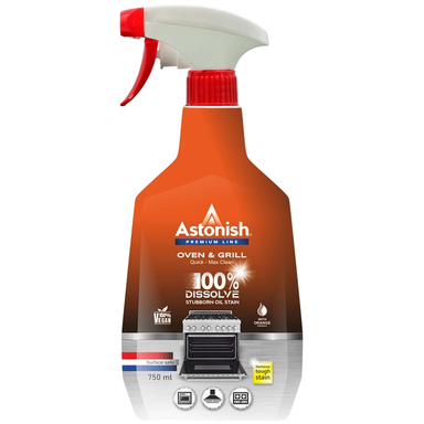 اسپری پاک کننده فر و اجاق گاز استونیش مدل Quick-Max