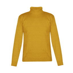 پلیور یقه اسکی مردانه مدل KH-E1-P رنگ خردلی