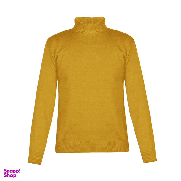 پلیور یقه اسکی مردانه مدل KH-E1-P رنگ خردلی