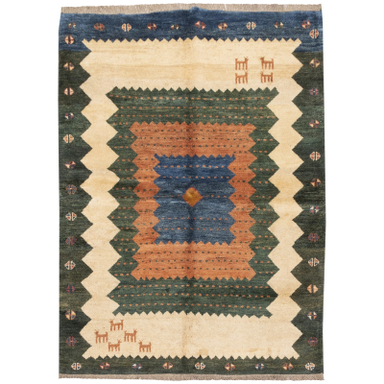 گبه دستباف سی پرشیا کد 171941 سایز 2.34x1.71 متر