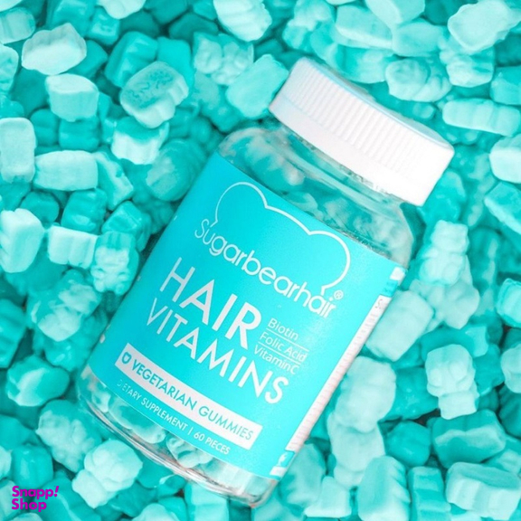 پاستیل تقویت مو شوگر بیر مدل Sugar Bear Hair Vitamins