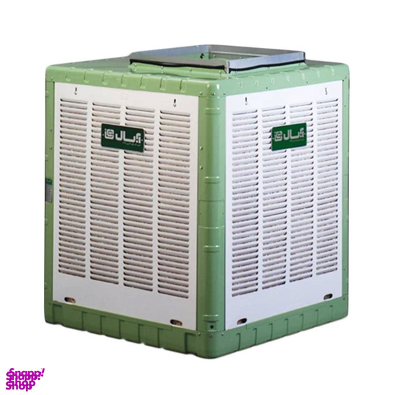 کولر آبی آبسال خروجی از بالا مجهز به کلید الکترونیک مدل AC58R به همراه ریموت