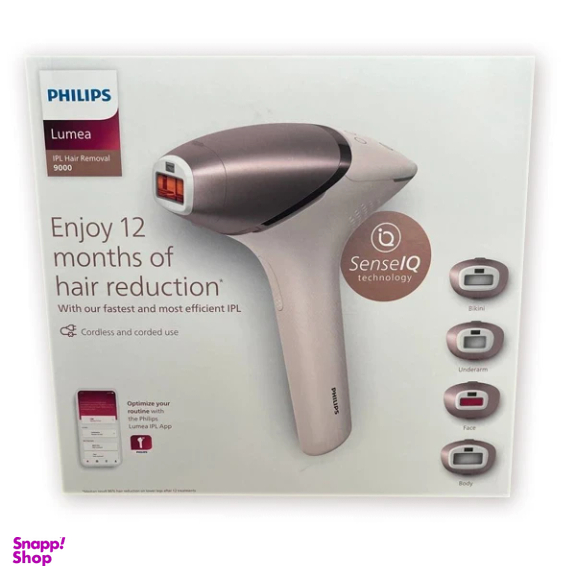 دستگاه لیزر موهای زائد فیلیپس مدل Lumea IPL 9000