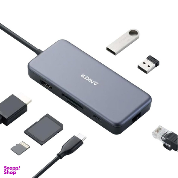 هاب 7 پورت Type-C انکر مدل +PowerExpand