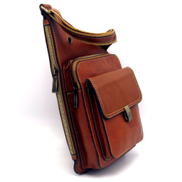 کیف کراس چرم طبیعی مدل fateh 118 فلوتر