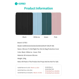 کیف کلاسوری تبلت کوتسی مدل IP-045 مناسب اپل 11 اینچ iPad Pro11 2024