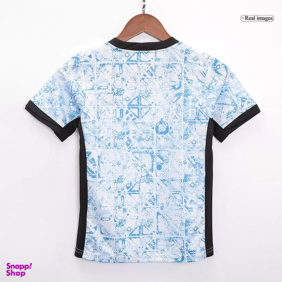 ست پیراهن و شورت ورزشی پسرانه مدل پرتغال Away 2024
