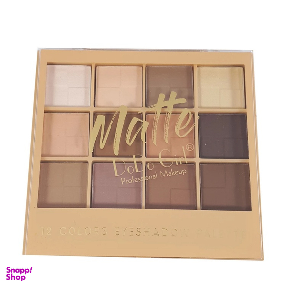 پالت سایه چشم دودو گرل مدل Matte شماره 02