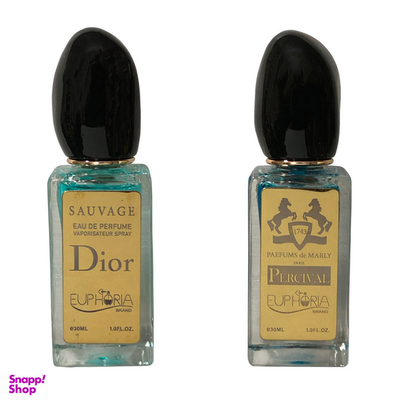 ادوپرفیوم مردانه ایفوریا مدل ساواج حجم 30 میلی لیتر به همراه ادوپرفیوم مردانه ایفوریا مدل پرسیوال Percival حجم 30 میلی لیتر