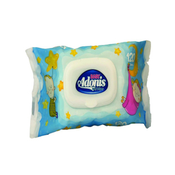 دستمال مرطوب کودک آدونیس مدل new بسته 120 عددی