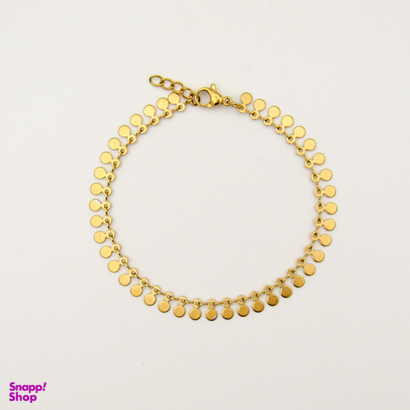 دستبند زنانه مانچو مدل پولکی کد bf730