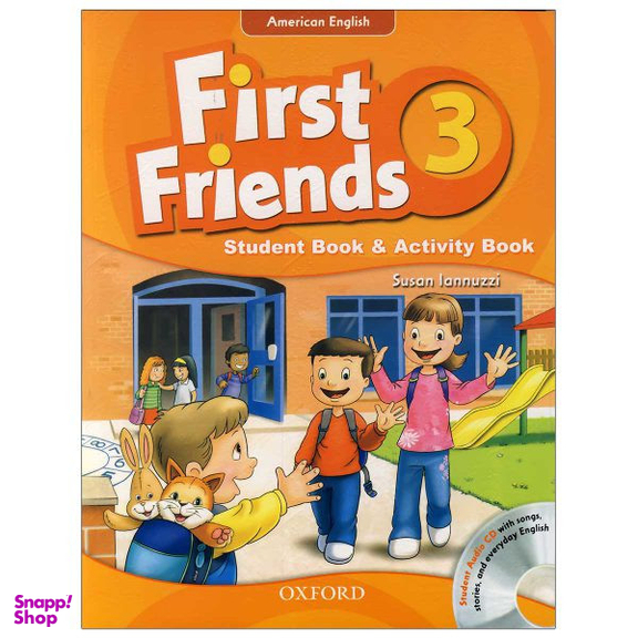 کتاب American First Friends 3 اثر Susan lannuzzi انتشارات زبان مهر