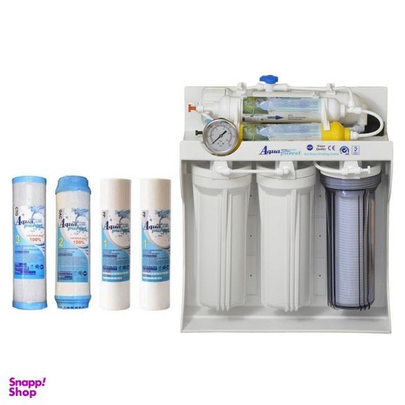 دستگاه تصفیه کننده آب آکوا پیورست مدل RO- F 704 به همراه فیلتر تصفیه آب مجموعه 4 عددی
