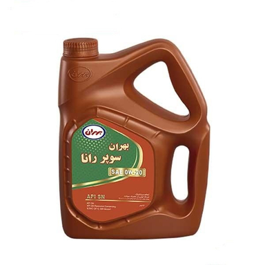 روغن موتور بهران مدل سوپر رانا 0w20 حجم 4 لیتر
