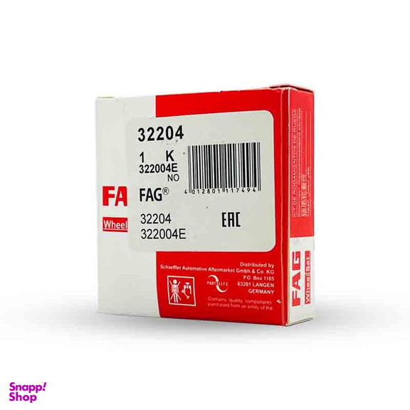 بلبرینگ ته شفت گیربکس اف آ گ کد 32204RRS مناسب پراید / تیبا