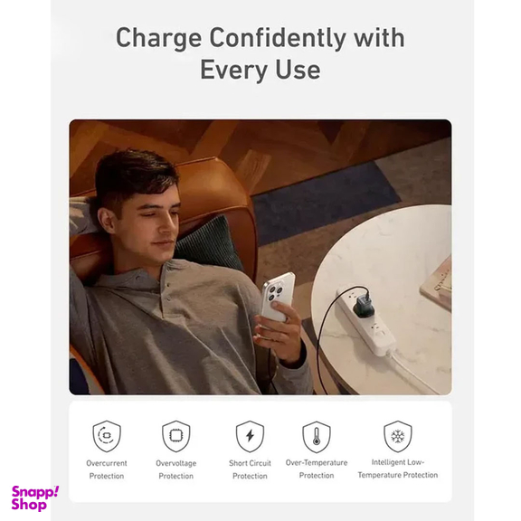 شارژر 30 وات انکر مدل ZOLO A2698 سه پین UK