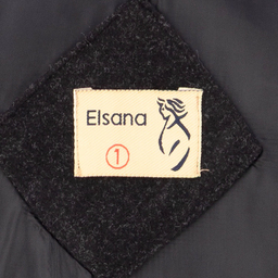 پالتو زنانه السانا مدل فرتاک کد 236901 رنگ مشکی