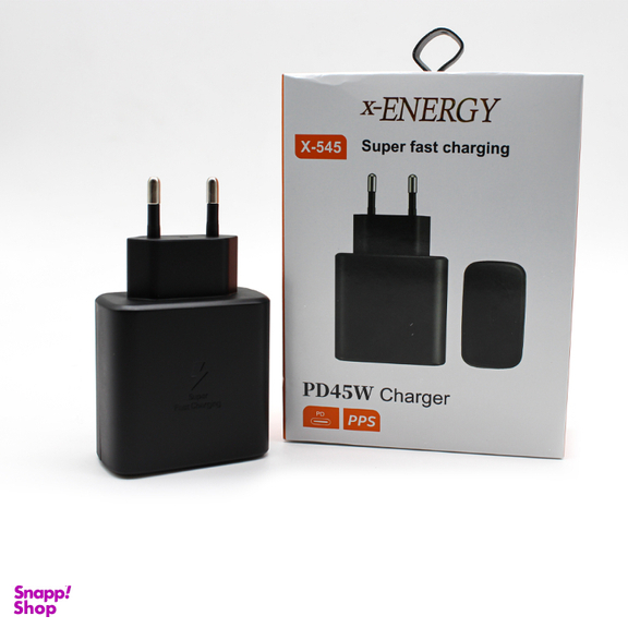 شارژر دیواری 45 وات ایکس انرژی مدل X-545