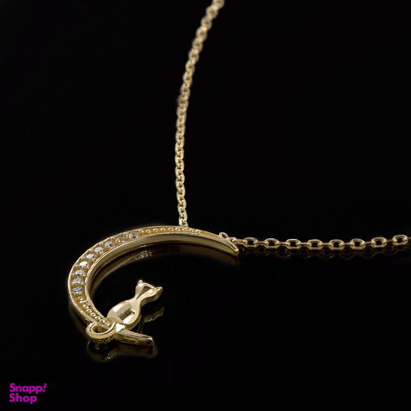 گردنبند طلا 18 عیار زنانه جواهری سون کد 3207