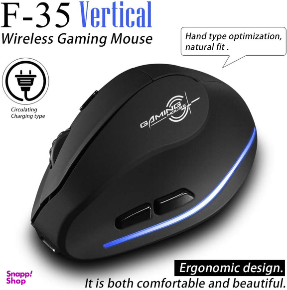 ماوس بی سیم ورتیکال زیلوتس مدل F35