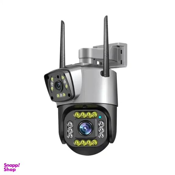 دوربین مداربسته تحت شبکه مدل سیم کارتی دو لنزه 4G