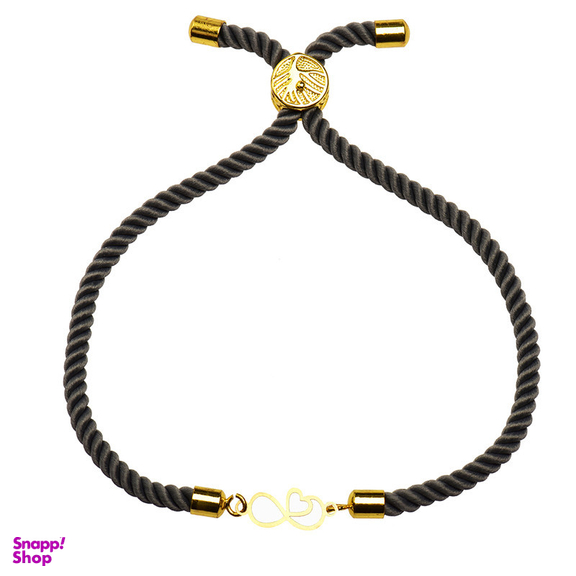 دستبند طلا 18 عیار زنانه الن نار مدل قلب بينهايت ELN1382