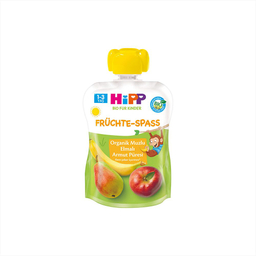 پوره میوه موز، سیب و گلابی هیپ حجم ۹۰ گرم