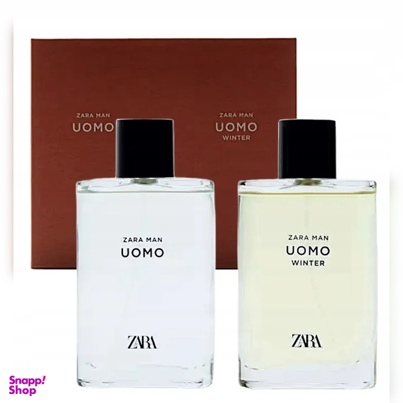 ادوپرفیوم مردانه زارا مدل Uomo & Uomo Winter حجم 90 میلی لیتر مجموعه 2 عددی
