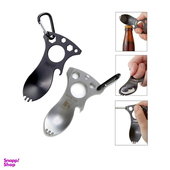 قاشق چنگال چندکاره سی آر کی تی مدل Eat N Tool 9100K