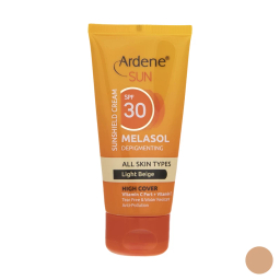 کرم ضد آفتاب و ضد لک رنگی آردن مدل Melasol SPF30 رنگ بژ روشن حجم 50 میلی لیتر