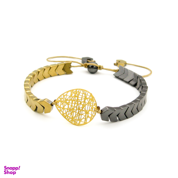 دستبند طلا 18 عیار زنانه کاپانی مدل چیپسی کد kb027