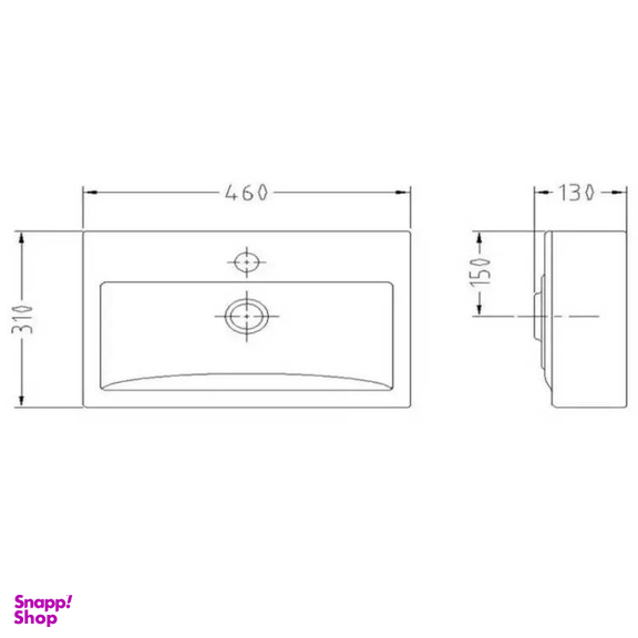 ست روشویی و کابینت مروا کابین مدل تونی پلاس