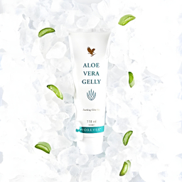 کرم آبرسان و ترمیم کننده فوراور لیوینگ پروداکتس مدل آلوئه ورا ژلی حجم 118 میلی لیتر