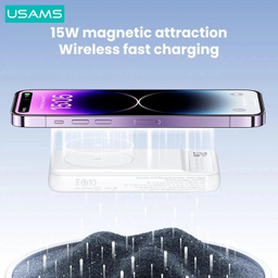 پاوربانک یوسمز مدل US-CD214-22.5W ظرفیت 10000 میلی آمپر ساعت