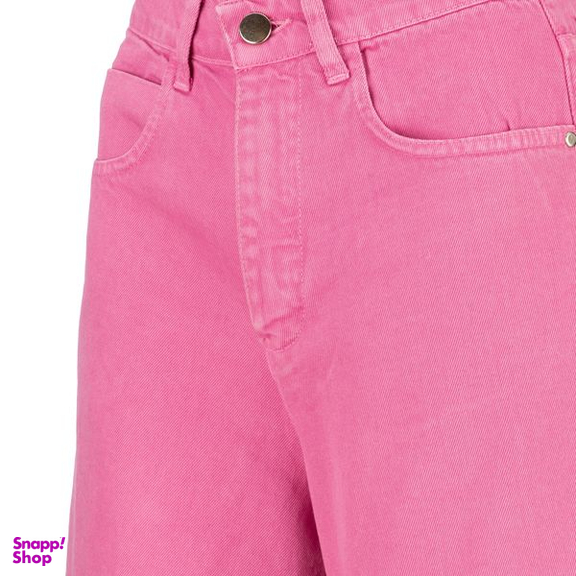 شلوارک زنانه سرژه مدل 229126 کتان رنگ صورتی