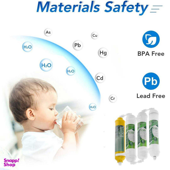 فیلتر تصفیه آب یخچال و فریزر بلوط مدل گیاهی BL 808 مجموعه 8 عددی