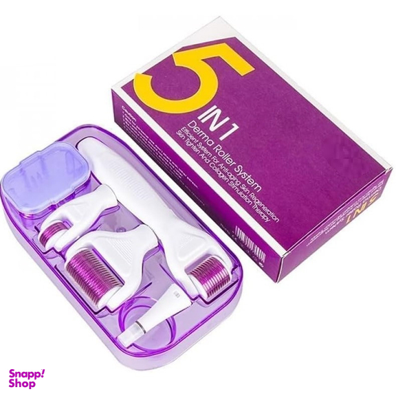 ماساژور دی ار اس مدل derma roller5 in 1 بسته 5 عددی