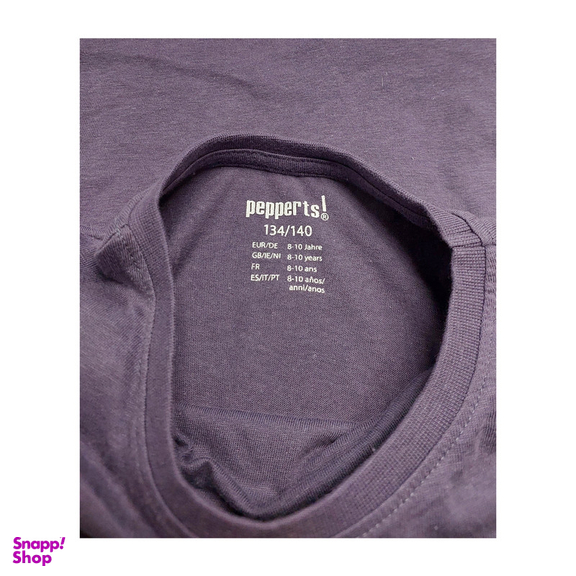 تیشرت آستین کوتاه دخترانه پیپرتس کد 6521